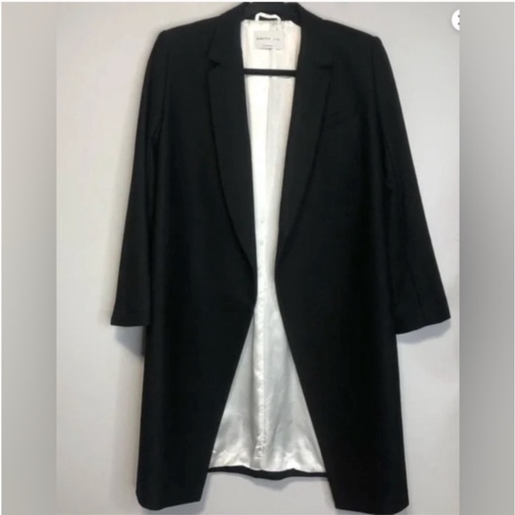 Like-New- Aritzia Babaton I-OI Luxembourg Wool Cashmere Black Blazer Coat (XS) - Picture 9 of 9